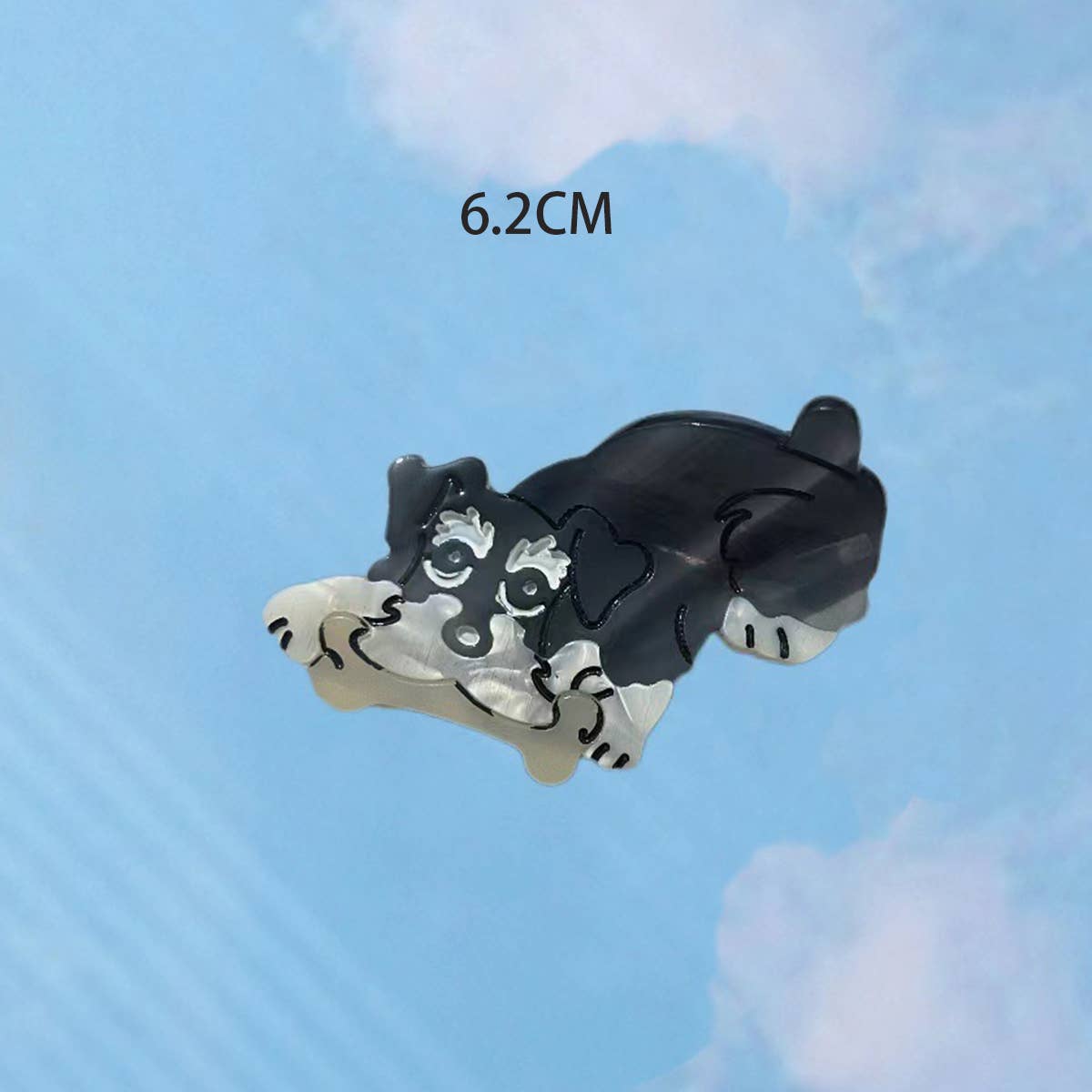 ACCITY - Cartoon Dachshund Corgi Acetate Hair Claw Clip_CWAHA0555