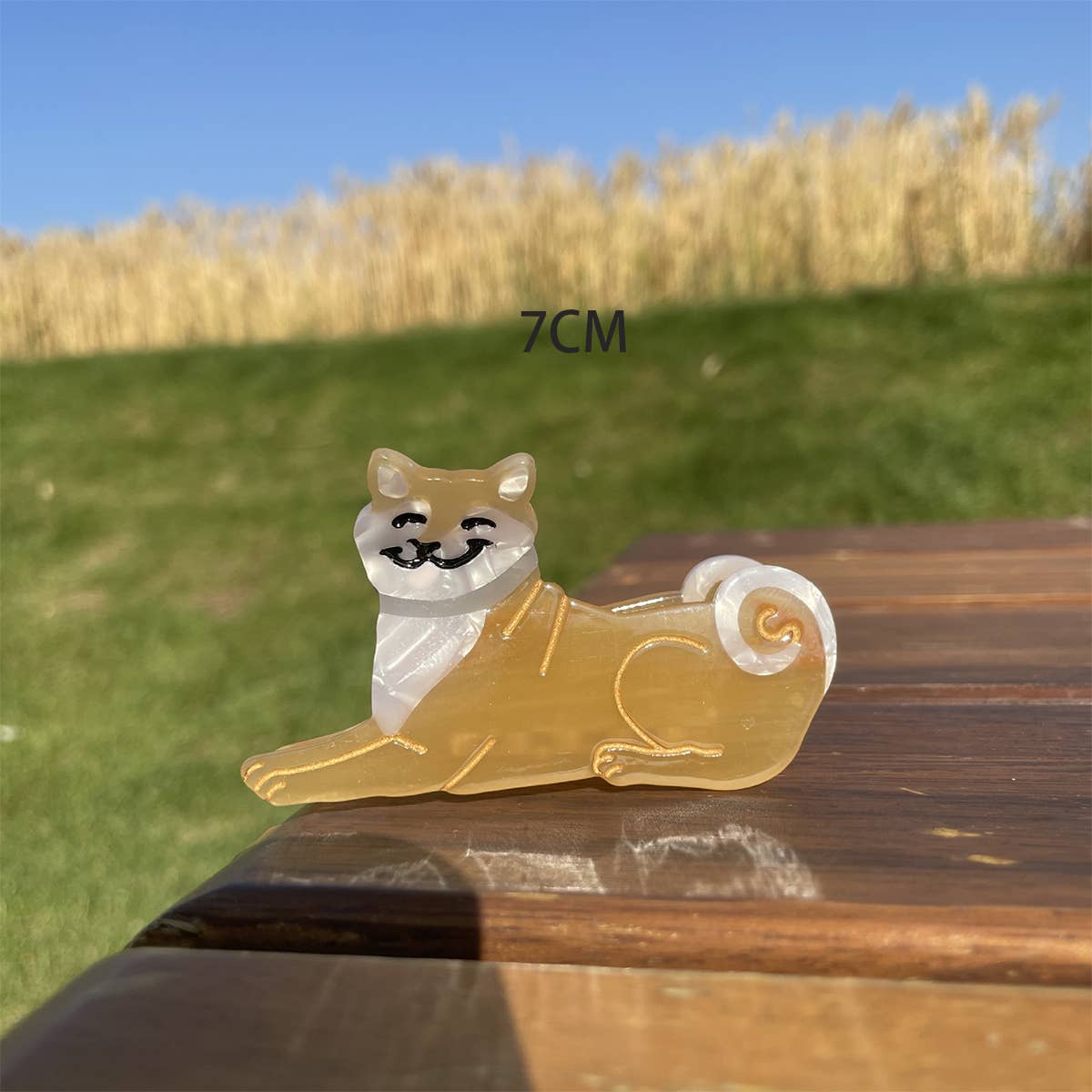 ACCITY - Cartoon Dachshund Corgi Acetate Hair Claw Clip_CWAHA0555