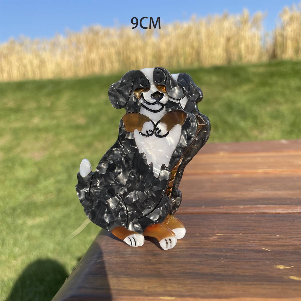 ACCITY - Cartoon Dachshund Corgi Acetate Hair Claw Clip_CWAHA0555