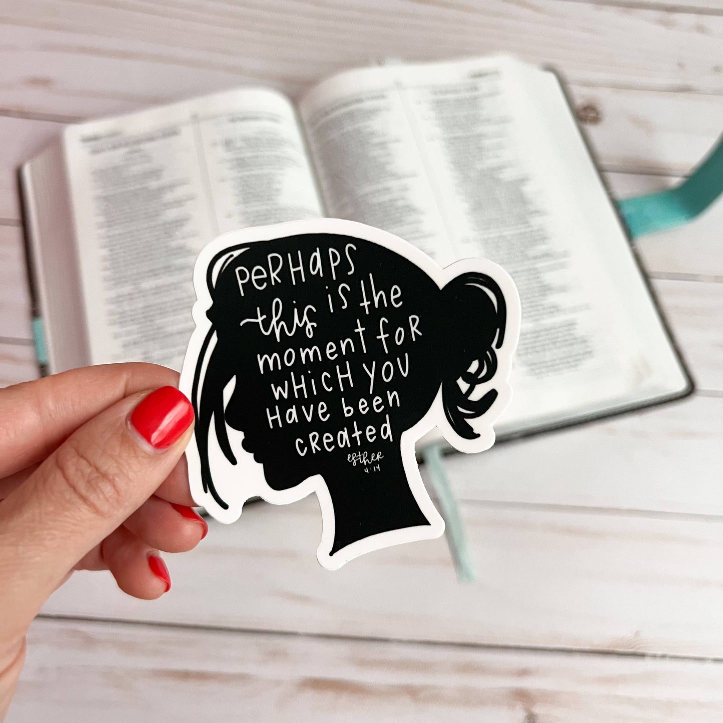 Esther 4:14 Sticker *FREE SHIPPING with any order over $10