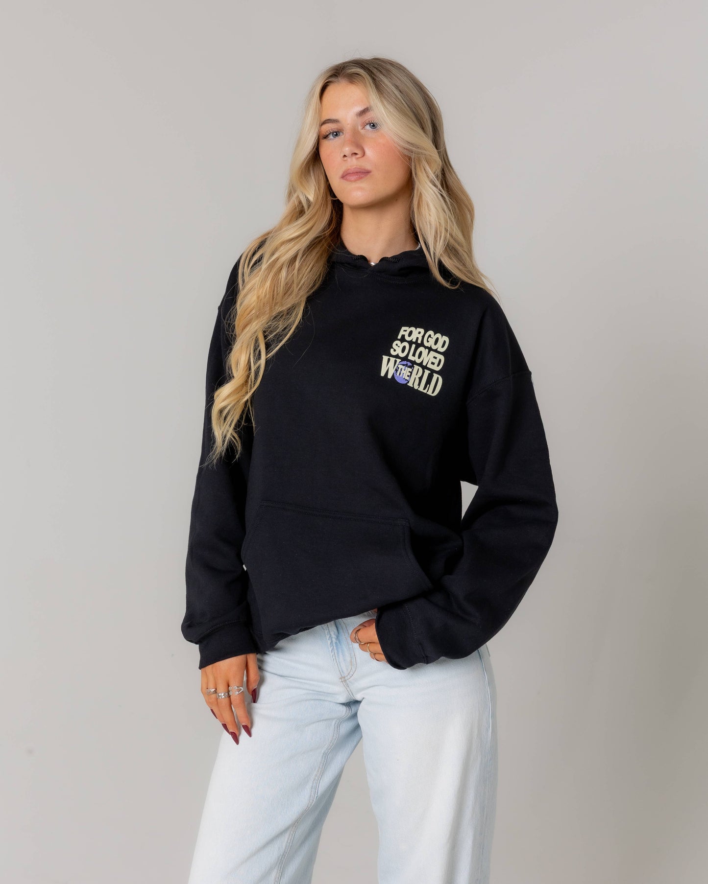 Jesus Loves You Company - "For God So Loved The World" Hoodie