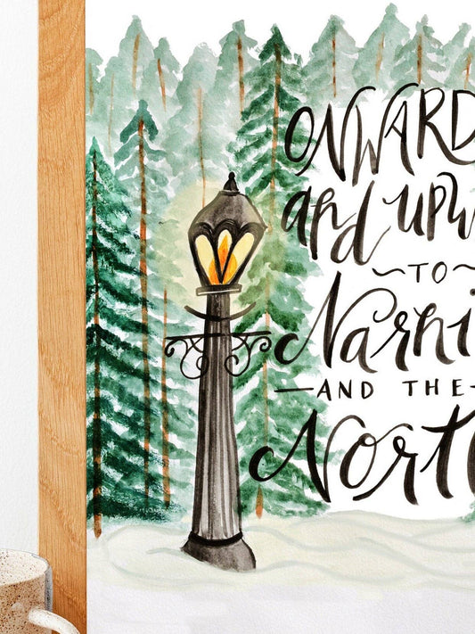 Fox and Wild - Narnia Forest Wall Art / Onward and Upward
