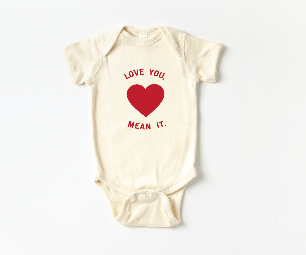Saved by Grace Co. - Love You, Mean It Onesie