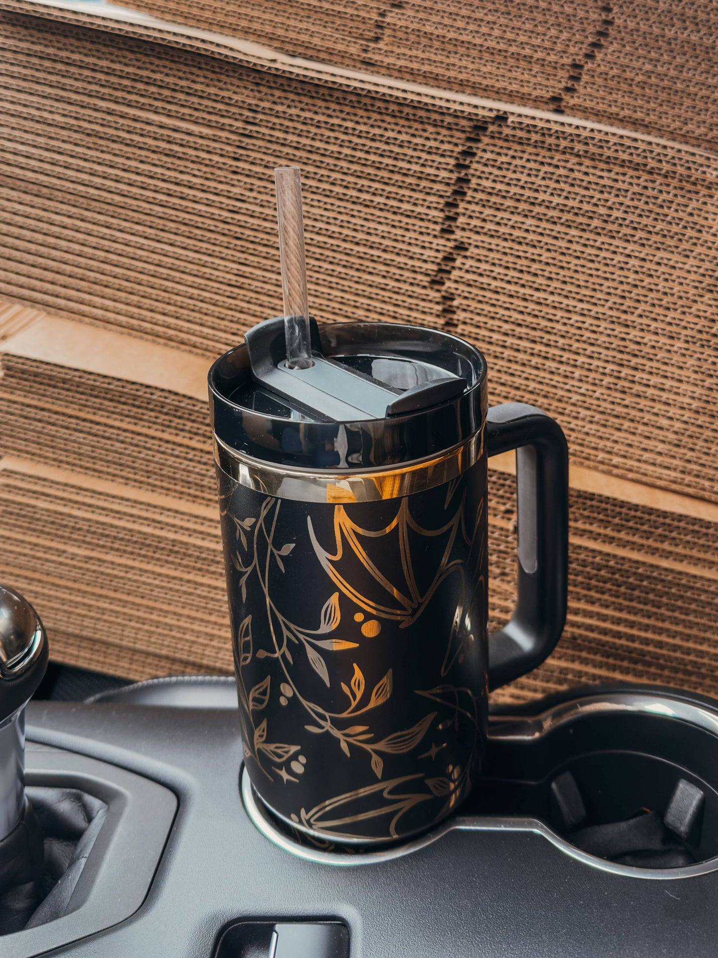 Meaggie Moos - Engraved Gold Dragons Bookish 40oz Tumbler