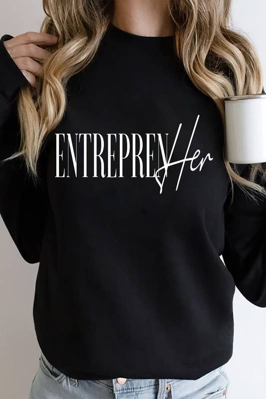 Top Avenue - Entrepren Her, Unisex Crewneck Fleece Sweatshirts