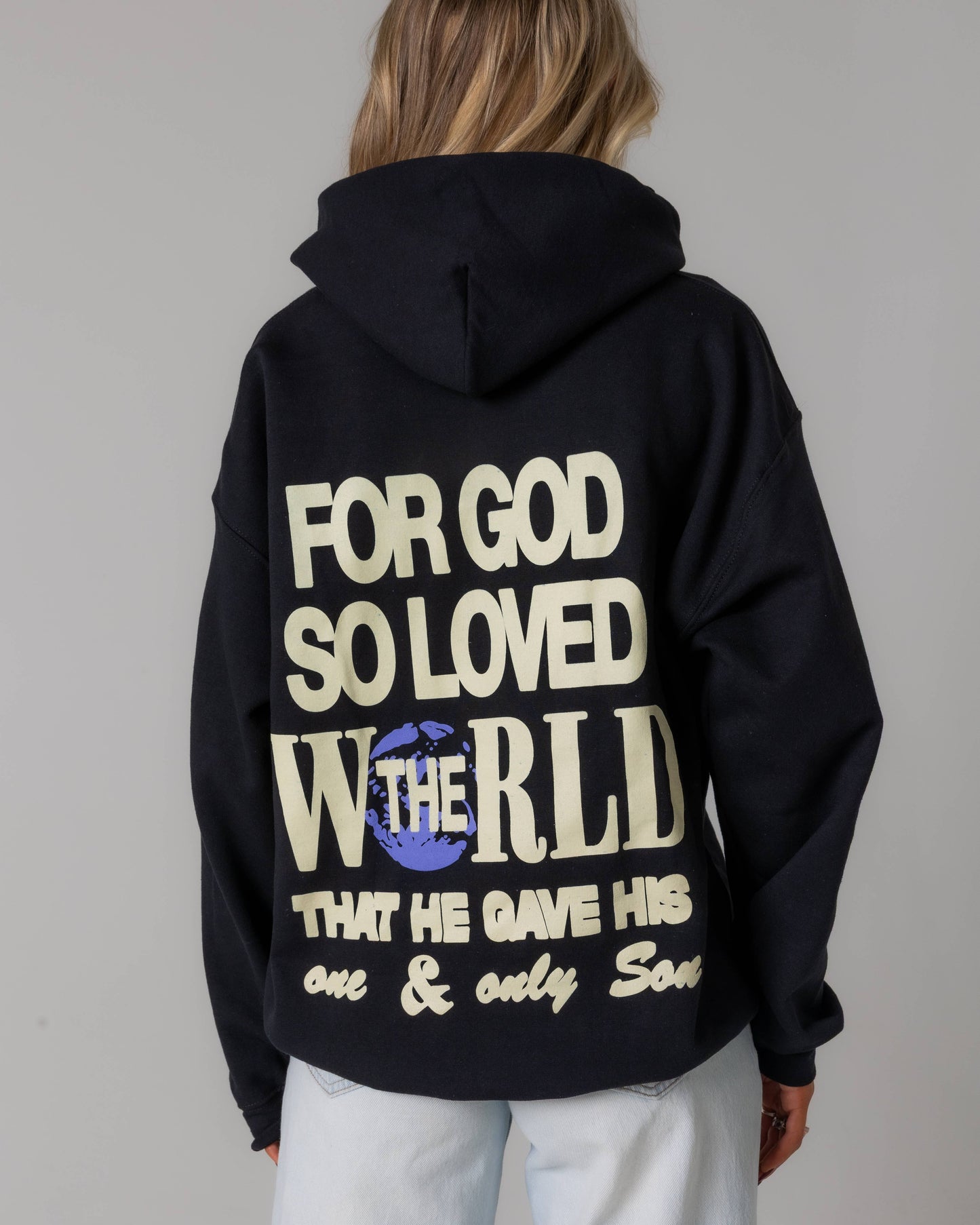 Jesus Loves You Company - "For God So Loved The World" Hoodie
