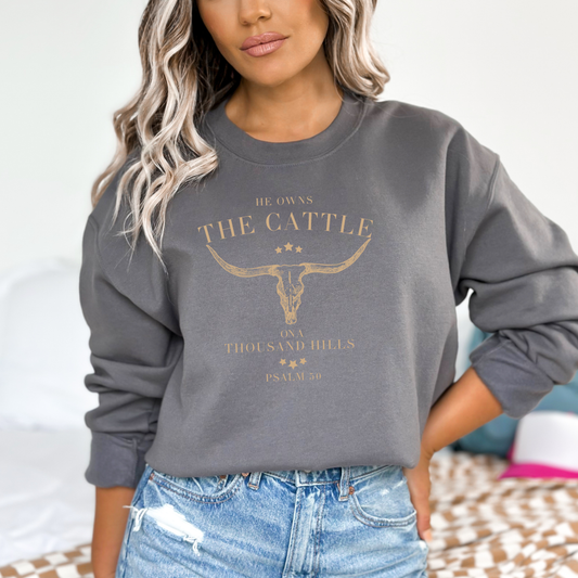 Wholehearted Motherhood and Co. - Psalm 50 Sweatshirt  - Christian Sweatshirt