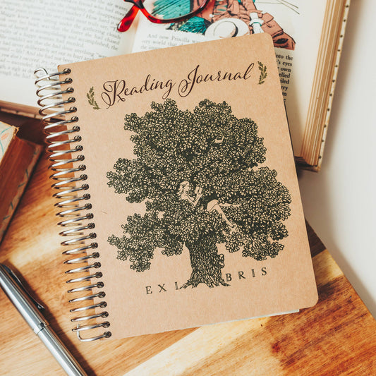 Girl In Tree Reading Journal - Book Tracker for Readers
