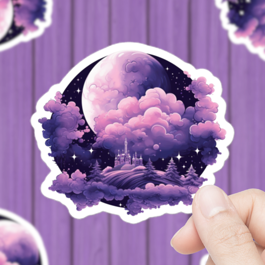 Purple Celestial Sticker *FREE SHIPPING with any order over $10